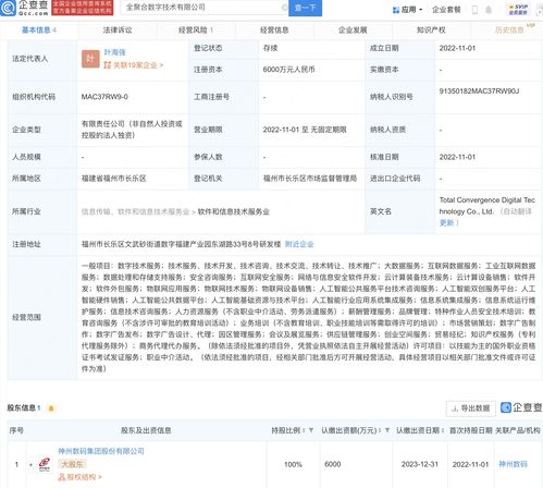 神州數(shù)碼設(shè)立數(shù)字技術(shù)子公司，注資6000萬深化服務(wù)布局